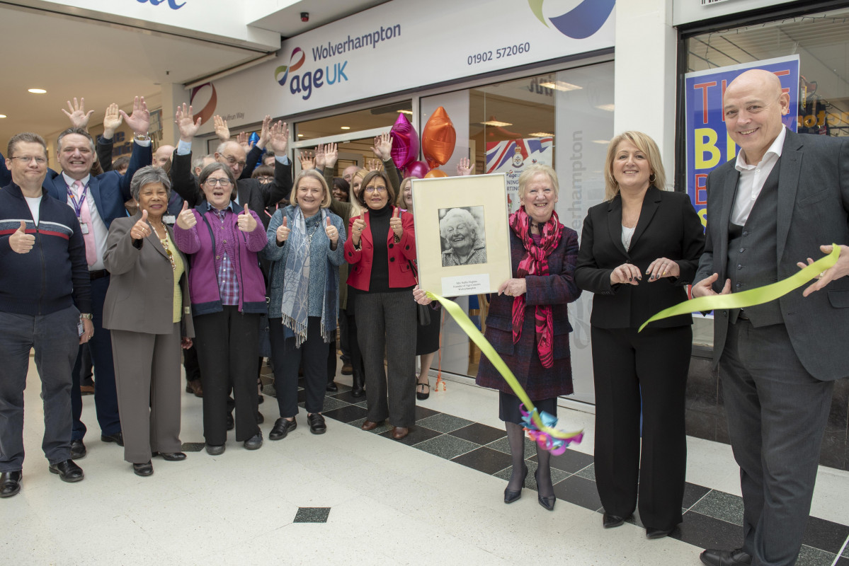 New Image for AGE UK MOVES TO THE WULFRUN CENTRE