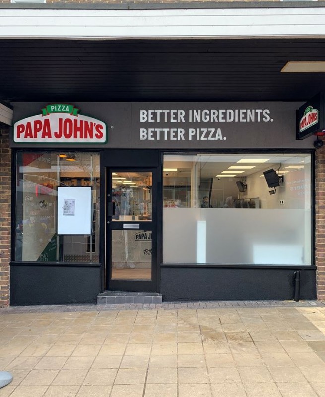 New Image for PAPA JOHN’S SIGNS UP FOR TOTTON SHOPPING CENTRE