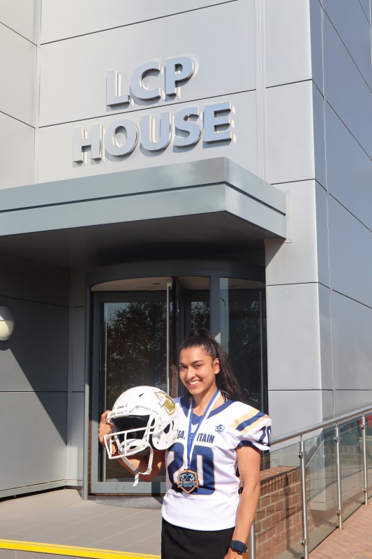 New Image for AMERICAN FOOTBALL SUCCESS FOR SOPHIA
